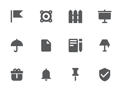 Material Design Glyph Icons