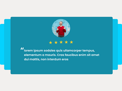 A testimonial design daily ui dailyui design graphic design illustration testimonial ui ux