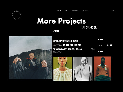 Projects page branding de des graphic design inter logo ty typography ui ux
