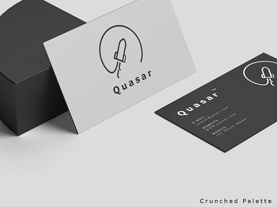 Logo design brand designing branding business cards businesscard crunchedpalette design graphic design illustration logo logo design mockup typography ui vector