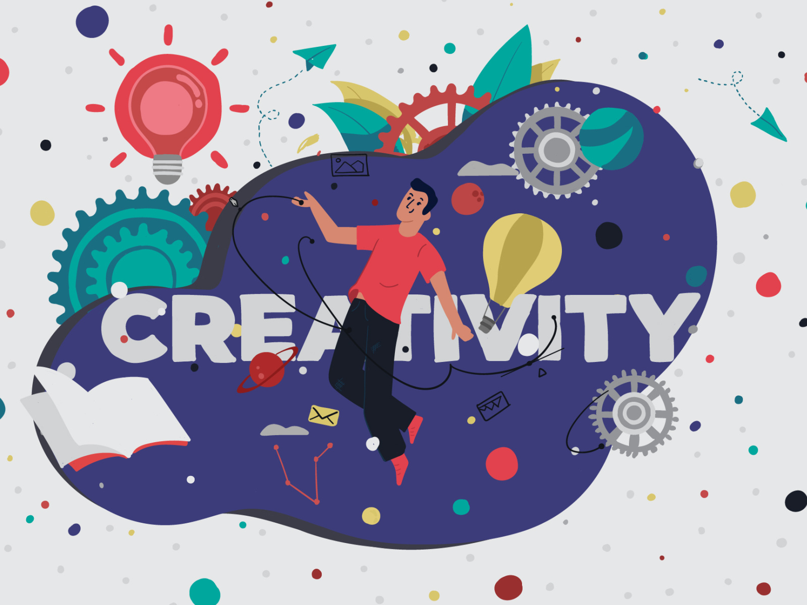 CREATIVITY by Crunched Palette on Dribbble