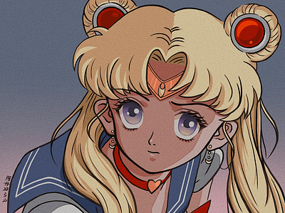 Illustration - Sailormoonredrew 90s anime anime art character classical drawing drawingart fanart girls illustration paint painting procreate procreate art redraw sailormoon