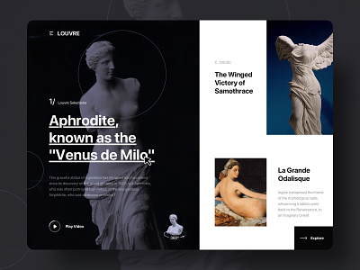 Louvre Web Design