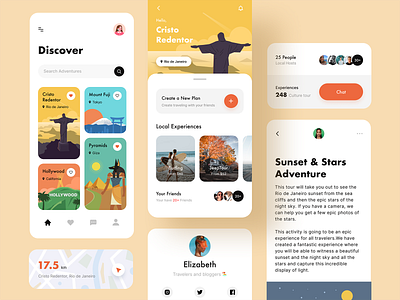 Travel App Design 🏖
