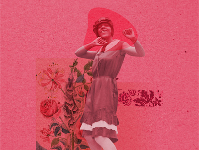 unmatched joy collage dadaism design illustration mixed media remix