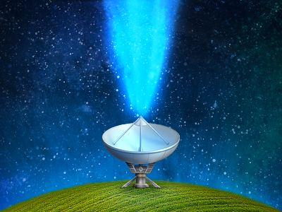 Launched! app application beam mac satellite dish space stars