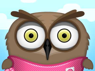 Owl-Star basketball bird dribbble owl rebound