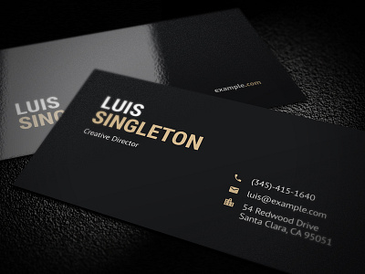 Business Card Template black and white business card business cards clean creative elegant free minimal modern psd template visiting card