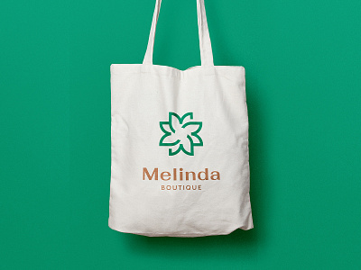 Melinda Boutique Branding brand identity branding design elegant logo vector