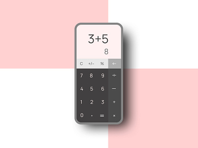 Calculator App Design application calculator ui design ui