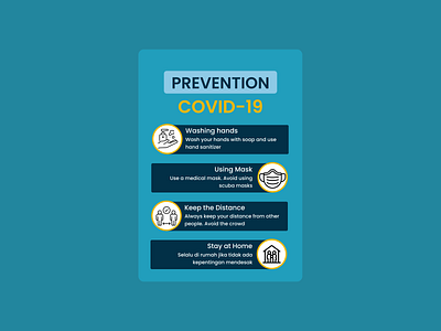 Infografis Prevention Covid 19
