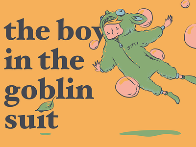 the boy in the goblin suit