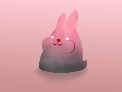 Chubby Bunny bunny chubby illustration