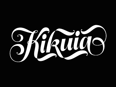 Kikuia calligraffiti calligraphy illustration lettering logo skillsmadeofdouro type typemystyle typography xesta xestaone xestastudio