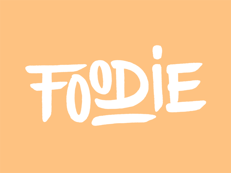 Foodie xestastudio xestaone xesta typography typemystyle type skillsmadeofdouro logo lettering illustration calligraphy calligraffiti