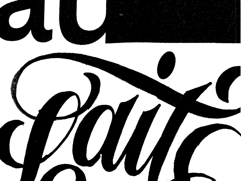 Café Au Lait - Sketches xestastudio xestaone xesta typography typemystyle type skillsmadeofdouro logo lettering illustration calligraphy calligraffiti