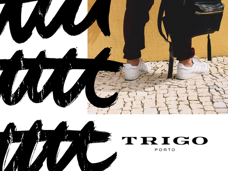 Trigo Porto Identity xestastudio xestaone xesta typography typemystyle type skillsmadeofdouro logo lettering illustration calligraphy calligraffiti