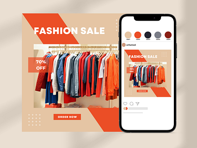 Simple fashion sale instagram post canva template canva design fashion graphic design instragram minimalist post sale ui