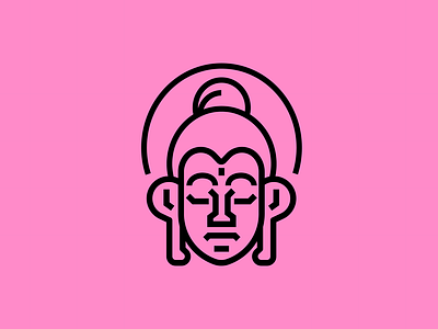 Buddha Bar logo 2021 trend 36dayoftype asian asian food branding buddha covid 19 india logo logotype monogram new new delhi new design onur oriental