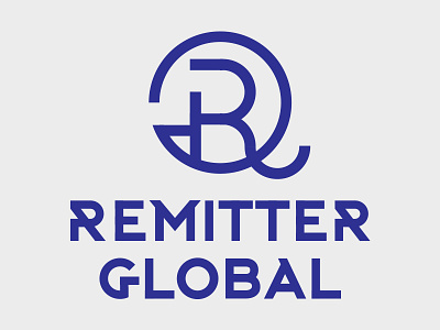 Remitter Global 2016 branding global kucukyilmaz logotype monogram new onur remitter work