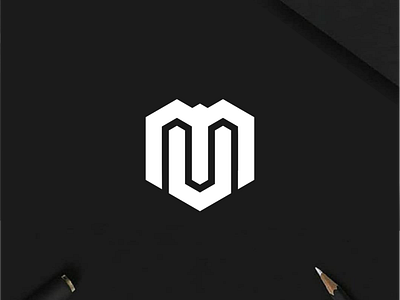 MONOGRAM MU brand design brand mark branding design graphic design illustration lettering lineatr logo logo logo maker logodesign logomaker luxury logo modern logo monogram monoline logo mu logo osean logo top design top logo