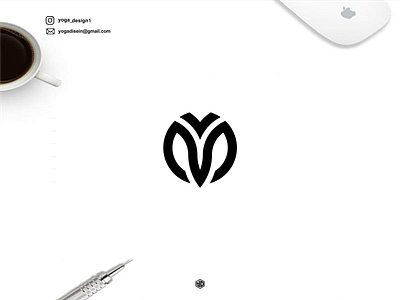 VM MONOGRAM LOGO brand brand mrak branding design graphic design illustration lettering lineart logo logo design monogram motion graphics top design top logo ui vector vm