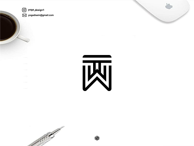 TW LOGO CONCEPT brand brand design brand mark branding design graphic design illustration lettering lineart logo monogram motion graphics top desein top logo tw ui vector