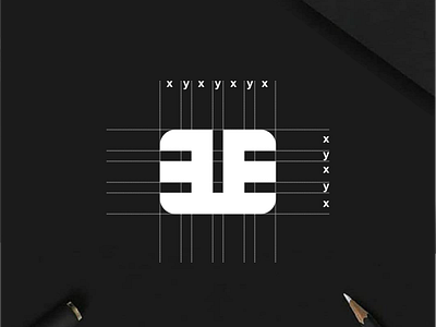 EE MONOGRAM LOGO CONCEPT apparel brand branding design graphic design icon illustration lettering logo logos monogram motion graphics symbol top design top logo vector