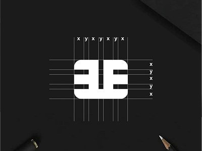 EE MONOGRAM LOGO CONCEPT