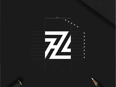 HZL MONOGRAM LOGO CONCEPT apparel brand brand design brand mark branding clothing design graphic design illustration lettering logo monogram motion graphics popular symbol texas top design top logo usa vector