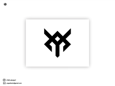 AY MONOGRAM LOGO CONCEPT