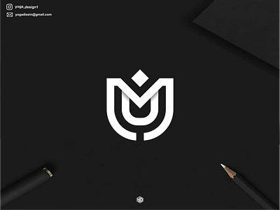 MU MONOGRAM LOGO CONCEPT branding design graphic design illustration lettering logo logo awesome logo design monogram motion graphics mu top design top logo united states vector