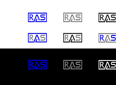 RAS logo icon design branding graphic design icon design illustration logo logo design r a s icon design vector