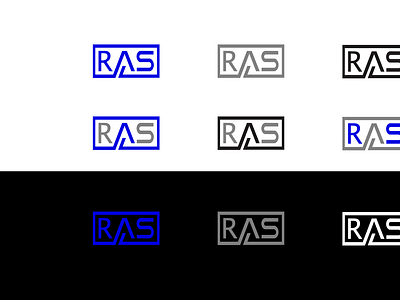 RAS logo icon design