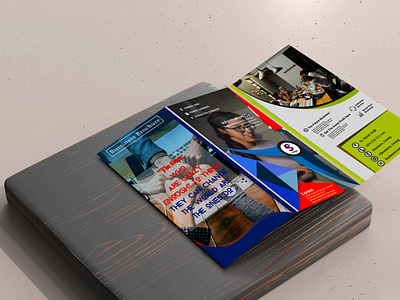 Bussiness Brochure With Elegant Mockup