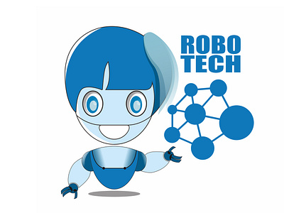 Robo Tech logo Design