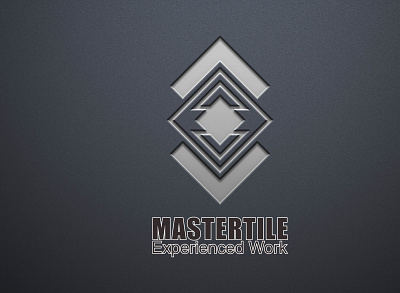 Mastertile logo With Mockup 3d branding design design brochure design idea graphic design logo vector