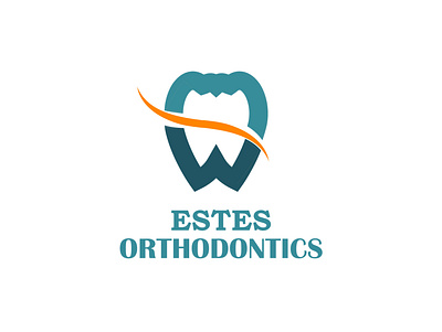 Estes Orthodontics logo branding design design idea flat graphic design illustration logo vector