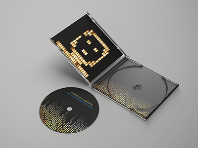 CD jewel case: Blinkenlights Symphony album artwork cd cover art design digital jewel case print
