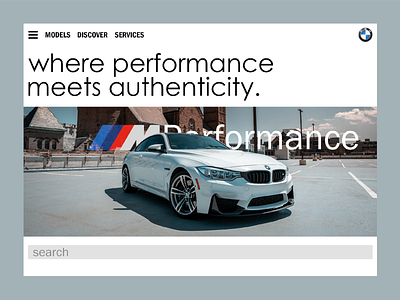 BMW website homepage design branding design interaction interface research ui ux webdesign website