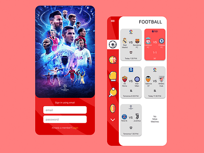 Sports and Entertainment Tv branding design inspiration interaction interest interface sports tv ui ux website