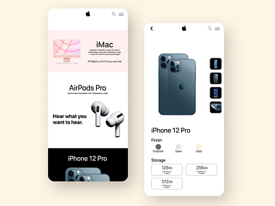 Apple website design advertisement apple branding design figma graphic design inspiration interaction interface software ui ux website