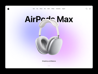 Apple website design aesthetics apple branding colors design elements figma graphic design interaction interface minimal ui ux webdesign website