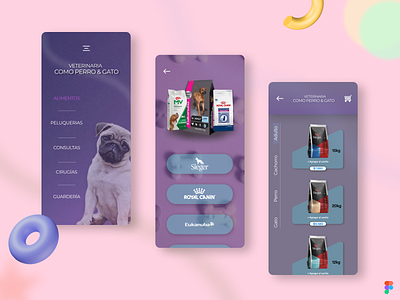 Redesign for Veterinaria Como Perro & Gato. app branding design graphic design illustration logo redesign ui ux vector