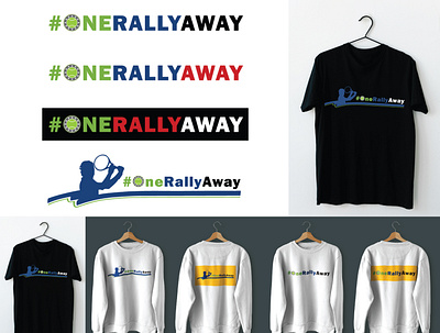 #OneRallyAway-_-T-Shirt-Design 💚 branding business business logo creative creative logo design graphic design hoodie illustration professional t shirt t shirt design