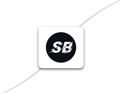 SB app icon app icon app logo branding business logo creative logo design flat graphic design icon logo logo design minimalist professional ui ux vector