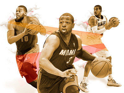 NBA "Winners" Illustration illustration
