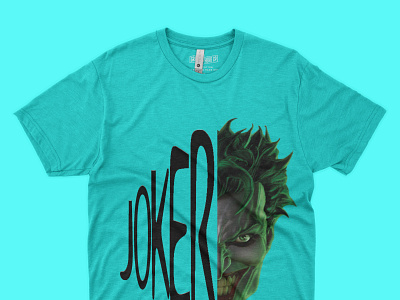 .JOKER.. T-Shirt Design block t-shirt design costom t shirt graphic design illustration joker joker t shirt logo t-shirt design