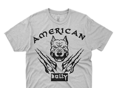 BULLY T-Shirt Desgn block t shirt design bully costom t shirt design graphic design illustration logo t shirt
