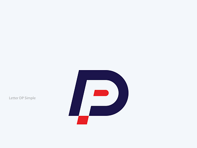 Letter DP Logo